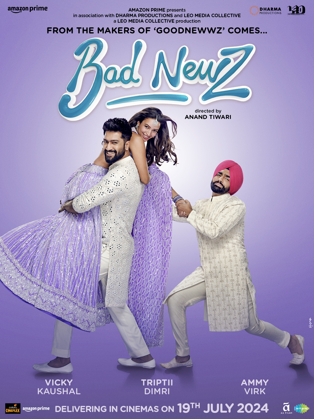 bad newz poster